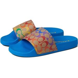NIB Men’s Signature Pride Slides, Size 8